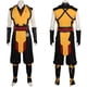 thumbnail image 3 of Disfraz de escorpión de Mortal Kombat para hombre, disfraz de Halloween, ropa de fantasía para juego de rol, disfraz para fiesta de carnaval, 3 of 5