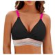 thumbnail image 1 of Traje de Baño de Color Sólido de las Mujeres, Impreso Conservador Plisado una Pieza con Cuello en V para la Playa Y la Piscina, Conjunto de Trajes de Baño de Verano Sexy, 1 of 2
