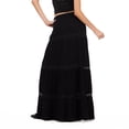 thumbnail image 4 of Forever 21 Women's Tiered Lace Maxi Skirt, Sizes XS-XL, 4 of 6