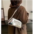 thumbnail image 2 of HAWEE Evening Y2k Silver Hobo Purse Women Sparkly Silver Purse Satchel Metallic Tote Handbag Clutch Shoulder Bag 2024, 2 of 7
