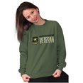 thumbnail image 4 of US Army Logo Looking at a Veteran Sweatshirt for Men or Women Brisco Brands S, 4 of 6
