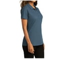 thumbnail image 4 of Womens Short Sleeve Easy Care SuperPro React Polo Shirt Regatta Blue 4XL, 4 of 5