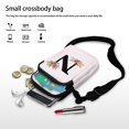 thumbnail image 4 of HELLHERO Adjustable Crossbody Bag, Polyester Adjustable Strap for Women, Floral Letter N, 4 of 4