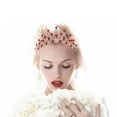 thumbnail image 2 of ZPAQI Delicate Rhinestones Crown Wedding Dress Accessories Shimmering Women Headwear, 2 of 15