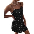 thumbnail image 4 of QAFOPEH Womens Heart Printed Valentine'S Nightdress Slip Dress, 4 of 7