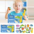 thumbnail image 2 of Magnetic Sticker Set for Creative Play: Animal Mix & Match Game to Develop Motor Skills & Coordination - Educational Toy with Easy Storage (1 Box), 2 of 5