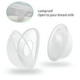 thumbnail image 4 of XIRQI 2 PCS/Pack Breast Collector Shell Nursing Cup Milk Saver Protect Sore Nipples For Breastfeeding Breastmilk Collection Shell, 4 of 4