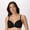 Black, variant on One Fab Fit Custom Lift Underwire Bra White Lace 36A Women's