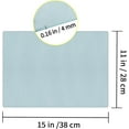 thumbnail image 2 of 2 Pcs Sublimation Cutting Board Blanks, 15 x 11 Inch, Textured Anti-Slip, Heat and Scratch Resistant Glass Board for Crafts, 2 of 7