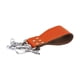 thumbnail image 5 of Correas de carga para mancuernas, correas para placas de peso con cadena, correas multifuncionales de PU Naranja, 5 of 9