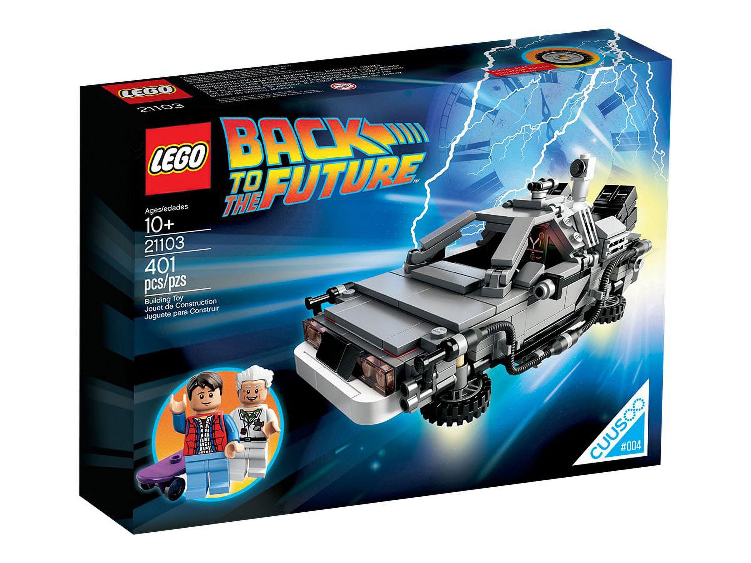 LEGO Cuusoo The DeLorean Time Machine Play Set - image 5 of 6