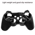 thumbnail image 4 of Funda de silicona con agarre de piel para controlador de PS3 Controladores de juego inalámbricos de doble choque Adepaton 2033319-7, 4 of 9