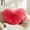 Carmine, variant on Heart Pillows,Red Heart Shaped Pillows,Ultra Soft Small Cute Fluffy Pillows,Love Throw Pillows Gifts,10x13 Inch
