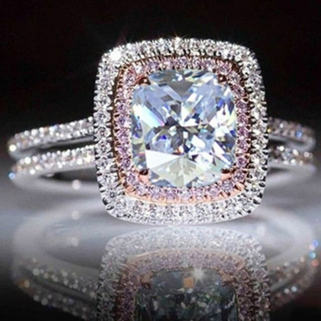 Exquisite Wedding Jewelry Engagement Ring with Stone Cut for Bridal