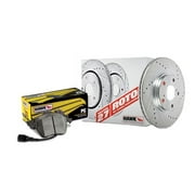 Hawk Performance 2009 Nissan 350Z Nismo (Alum Calipers) -Sector 27 Rotors w/ PC Pads Kit -Front