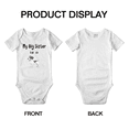 thumbnail image 3 of My Big Sister Is A Jack Russell Terrier Dog Funny Newborn Clothes Boy Girl Unisex, 3 of 5