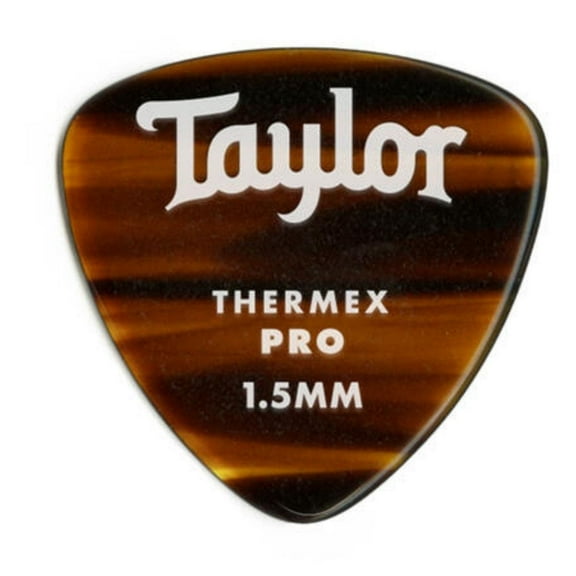 Taylor Premium Darktone 346 Thermex Pro Picks Tortoise Shell 1.50mm 6-Pack