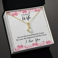 thumbnail image 3 of Pour Ma Femme, Vous Êtes Ma Carte de Message Tout Séduisant Ruban Collier, 3 of 7