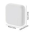 thumbnail image 2 of TOP-MAX 4PCS Square Self-Adhesive Door & Wall Collision Stoppers Soft Gel Door Bumper Mini Doorknob Door Handle Bumper, 2 of 8