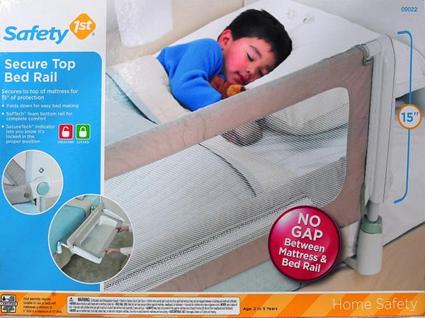 Safety 1st Top Of The Mattress Bed Rail Review Youtube