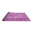thumbnail image 2 of Ahgly Company Indoor Square Medallion Pink Traditional Area Rugs, 7' Square, 2 of 4