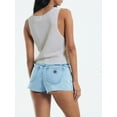 thumbnail image 4 of Douhoow Knitted Tank Tops for Women Sleeveless V Neck Button Down Slim Fit Vest Casual Solid Color Crochet Tops, 4 of 7
