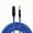 Blue, variant on Coluber Cable - 3-Pin XLR Female to 1/4 TS Male 3-Pin Microphone Connector