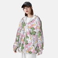 thumbnail image 5 of Balery Lilies Flowers Men's Women's UPF 50+ Sun Protection Lightweight Hoodie Performance Long Sleeve Shirt for Fishing Running-3X-Large, 5 of 9