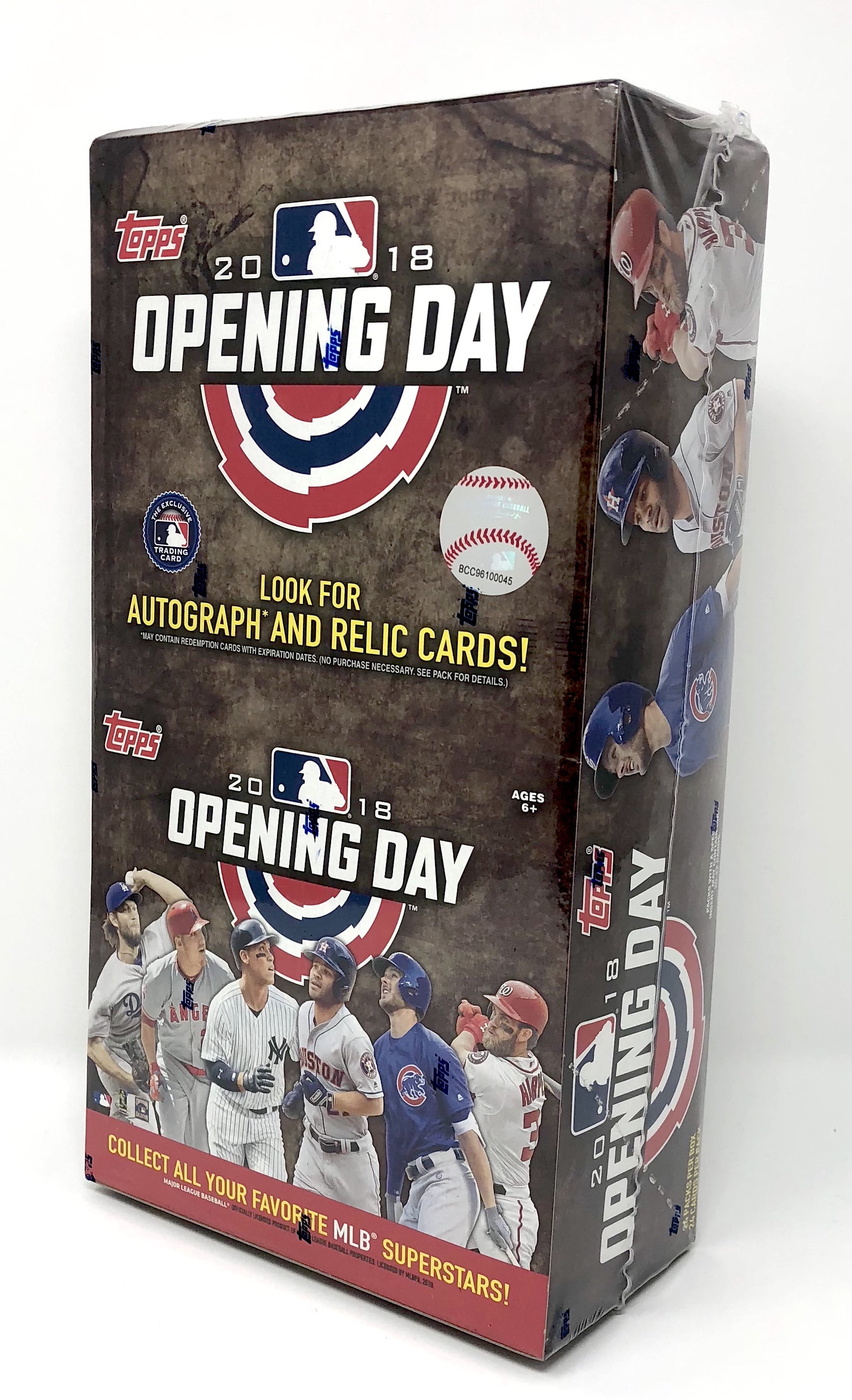 MLB 2018 Topps Baseball Cards 2018 Opening Day Trading Card Value Pack