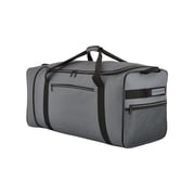 Protégé Navigation 36-Inch Jumbo Tri-Fold Collapsible Rolling Locker Duffel Bag, Gray