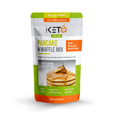 Simply Keto Nutrition Pancake and Waffle Mix