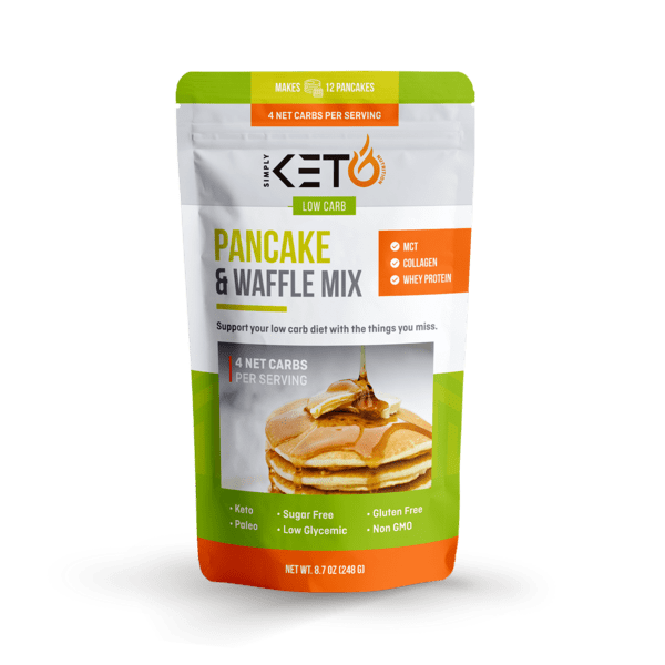 Simply Keto Nutrition Low Carb Keto Pancake And Waffle Mix With No Starches Walmart Com Walmart Com