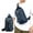 🔥 Blue_Hot#1357, variant on Sling Backpack for Men Women | Adjustable Shoulder Chest Bag with Earphone Hole | Lightweight Polyester | Compact Size Fits 7.9" Tablets | Blue Khaki Dark Gray | 11.8x7x2in | Outdoor Hiking Camping