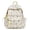Yellow, variant on Cute Cat Print School Backpack with Pendant, Aesthetic Backpack with Drawstring Side Pockets, Waterproof Mini Bag for College Work Travel (Yellow)