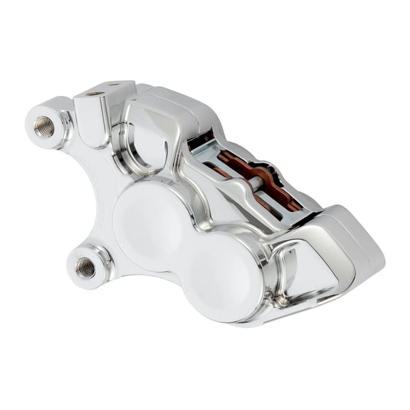 Arlen Ness 11.8" 4-Piston Chrome Left Brake Caliper (02-220)