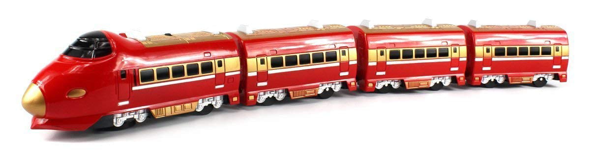 Modern City 757 Passenger Express Battery Operated 28" Bump and Go Toy Train Car