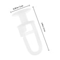thumbnail image 2 of WRISTBIQUE 50Ud Deslizantes Para Riel De PVC Para Hogar, 2 of 8