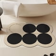 thumbnail image 5 of Alfombra antideslizante absorbente para puerta de baño Simple, puerta de baño para el hogar, cojín de barro de diatomeas fácil de secar, 5 of 5