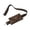 Coffee, variant on LUOGENLI Vintage Leather Tiny Belt Bag for Women Men, Stretch Waist‑band Mini Card Phone Pouch for Sports Black One Size
