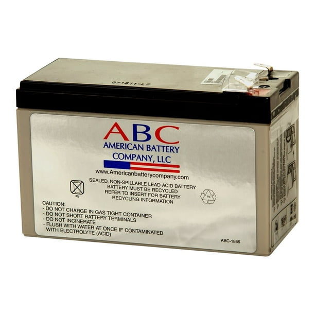 ABC RBC2 - Batterie UPS - 1 x Batterie - Acide de Plomb - 7 Ah - pour APC Sauvegardes 250, 350, 400, 500; Sauvegardes CS 350, 500; Sauvegardes Pro 280, 420