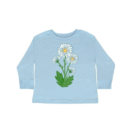 

Inktastic Daisy Flower Gift Toddler Boy or Toddler Girl Long Sleeve T-Shirt