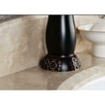 thumbnail image 5 of SimplyCopper 13" Clayborne Oil Rubbed Bronze Bathroom Faucet with Copper Design - 13' X 11" X 7", 5 of 5