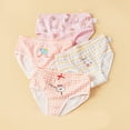 thumbnail image 2 of Toddler Underwear Girls 4t Little Girls' Cotton Panties Baby Soft Underwear for Toddler 4 Pack,Orange, 2 of 5