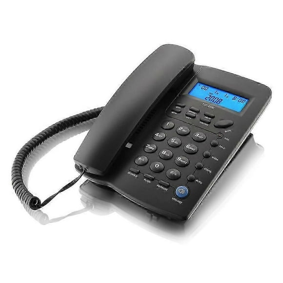 Corded Phone For Home Office Hotel Landline Telephone Speakerphone Caller Redial Indicator Light Business Landline Phone