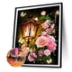 thumbnail image 1 of Cuadros Decorativos Lámpara de flores Pintura de diamantes 5D DIY Taladro redondo completo Imagen de diamantes de imitación DQrwqpou Nuevos Originales, 1 of 9