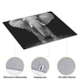 thumbnail image 4 of Vsdgher Indian Elephant Print Dish Drying Mat, Kitchen Counter Mat, Dish Drying Pad for Dishes, Utensils, Pots and Pans,16" x 18", 4 of 8