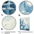 thumbnail image 3 of Designart "Arctic Majesty Blue Iceberg" Nautical & Beach Wall Art Living Room, 3 of 5