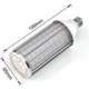 thumbnail image 2 of LED Bulbs E27 60W 6000K 5850LM 160X5730SMD Corn Light Bulb, 550W High Power Aluminum Conversion Bulb, LED Street Light, 360 Degree Flood Light, 2 of 5