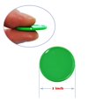 thumbnail image 4 of Smartdealspro Juego De 100 Fichas De Póquer De Plástico Opaco De 25 Mm/1 Pulgada (Verde), 4 of 5