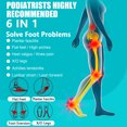 thumbnail image 4 of OUOKK Plantar Fasciitis Relief High Arch Support Inserts Women Men,Thin Shoe Inserts Orthotics Insoles for Flat Feet,High Arches,Foot Pain Relief Heavy Duty Support, 4 of 5